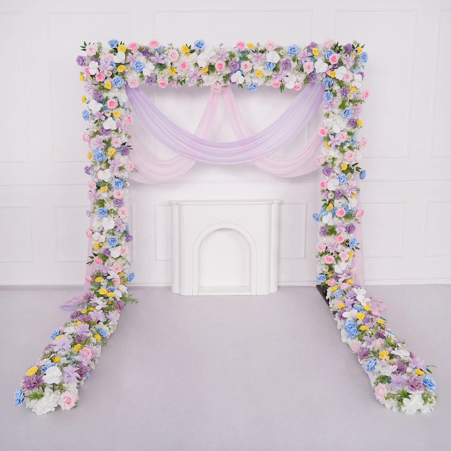 Uflower Colored Table Runner Arrangement Wedding Backdrop Wall Decor